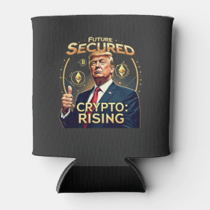 Zukünftig sicherer Crypto-Tag steigender Trump-Ver Dosenkühler