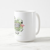 Zukünftige Beben-"Thema-" Tasse (VorderseiteRechts)