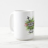 Zukünftige Beben-"Thema-" Tasse (Vorderseite Links)