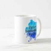 Zukünftige Bestelling Autor Aquarellfarben-Tasse Kaffeetasse (VorderseiteRechts)