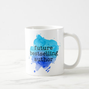 Zukünftige Bestelling Autor Aquarellfarben-Tasse Kaffeetasse