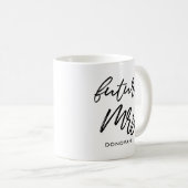 zukünftige Braut Mrs Kaffeetasse (VorderseiteRechts)