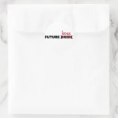 Zukünftige Bridge/Boss-Sticker Runder Aufkleber (Tasche)