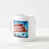 Zukünftige Broadway-Empfindung Kaffeetasse (Vorderseite Links)