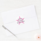 Zukünftige Broadwayshowstopper-(rosa) Aufkleber (Umschlag)