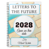 Zukünftige Buchstaben Notizblock (Vorderseite)
