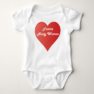 Zukünftige eklige Frau Baby Strampler