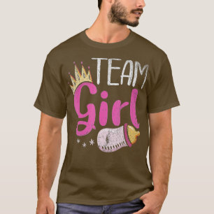 Zukünftige Eltern Team Girl Baby Ankündigung Gesch T-Shirt