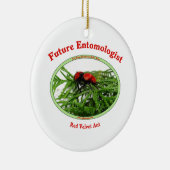 Zukünftige Entomologe-Liebe-Wanzen Keramik Ornament (Rechts)