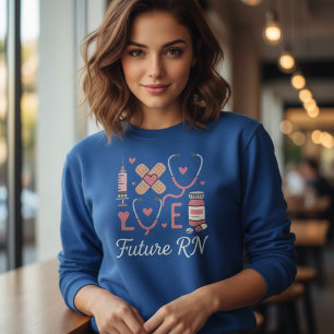 Zukünftige examinierte Pflegekraft Süßes Geschenk  Sweatshirt