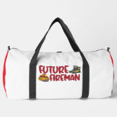 Zukünftige Feuerwehrhelmstiefel Duffle Bag (Vorderseite)