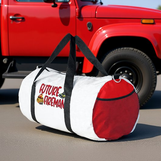 Zukünftige Feuerwehrhelmstiefel Duffle Bag