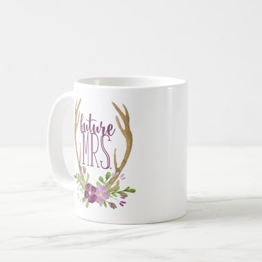 Zukünftige Frau Boho Mug Kaffeetasse (Vorderseite Links)