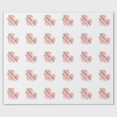 Zukünftige Frau Brautparty Packpapier für Braut (Flach)