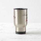 Zukünftige Frau Custom Mug Reisebecher (Mittel)
