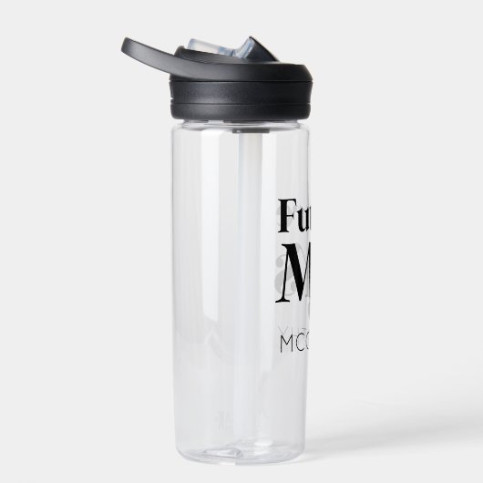 Zukünftige Frau Custom Nachname Bride zu Fiancé Trinkflasche (Rechts)