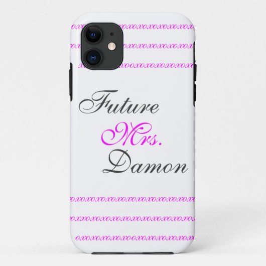 Zukünftige Frau Damon Case-Mate iPhone Hülle (Rückseite)