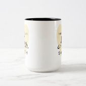 Zukünftige Frau Heart Zweifarbige Tasse (Mittel)