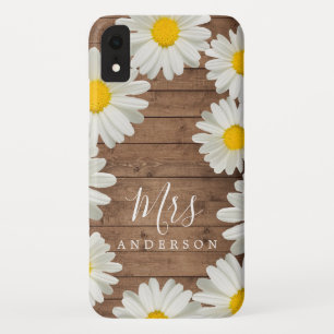 Zukünftige Frau Hübsch Daisies White Floral Rustic Case-Mate iPhone Hülle