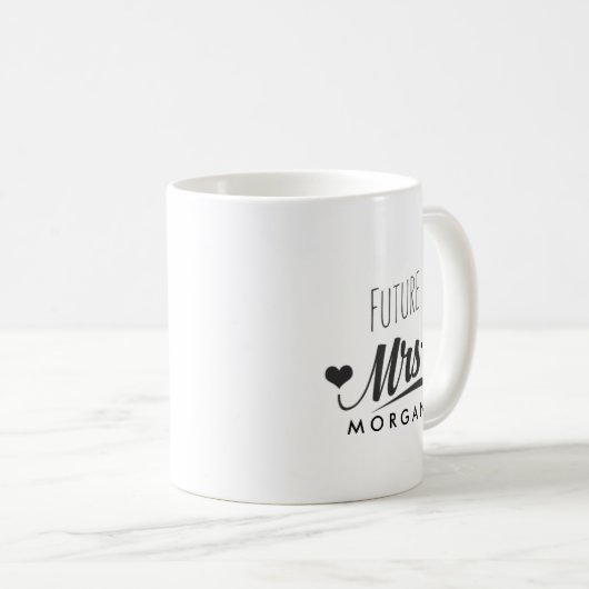 Zukünftige Frau Kaffeetasse (VorderseiteRechts)