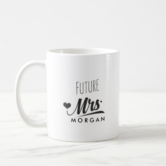 Zukünftige Frau Kaffeetasse (Links)