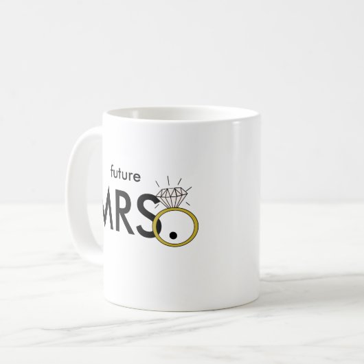 Zukünftige Frau Kaffeetasse (Vorderseite Links)