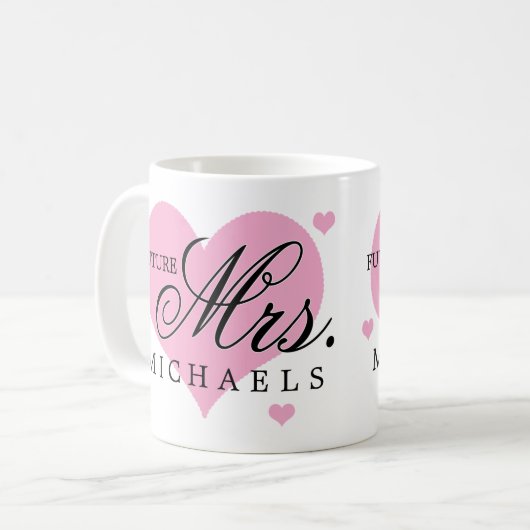 Zukünftige Frau Kaffeetasse (Vorderseite Links)