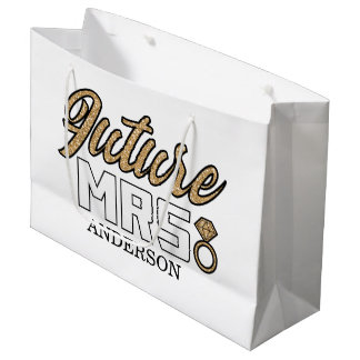 Zukünftige Frau Large Gift Bag Große Geschenktüte