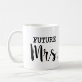 Zukünftige Frau lustige Braut Kaffeetasse (Links)