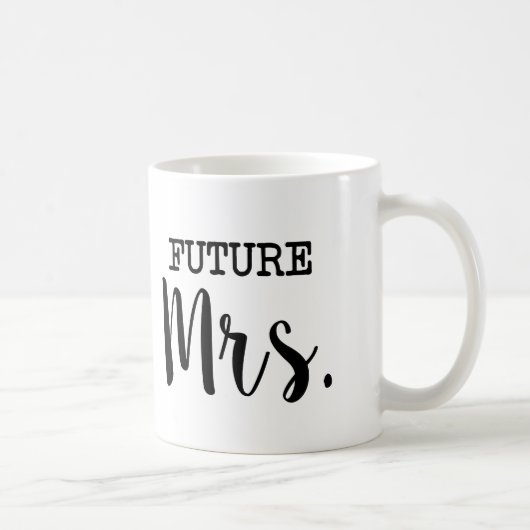Zukünftige Frau lustige Braut Kaffeetasse (Rechts)