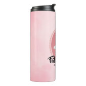 Zukünftige Frau mit Bride in Wedding Gown Thermosbecher (Nach links gedreht)