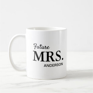 Zukünftige Frau Newly Verlobt Bride Kaffeetasse