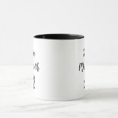 Zukünftige Frau Personalized Mug (farbiger Griff) Tasse (Zentrum)