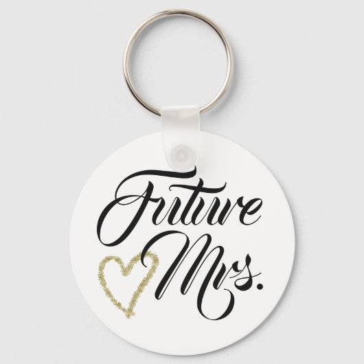 Zukünftige Frau Schlüsselanhänger (Vorderseite)