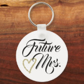 Zukünftige Frau Schlüsselanhänger (Vorderseite)