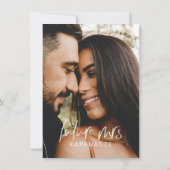 Zukünftige Frau | Schwarz-Weiß-Brunch & Bubbly-Fot Einladung (Rückseite)