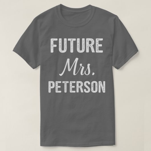 Zukünftige Frau T-Shirt (Design vorne)