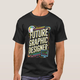 Zukünftige Grafikdesigner Absolvent Kindergarten K T-Shirt