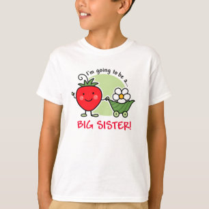 Zukünftige große Schwester-Erdbeere T-Shirt