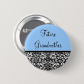 Zukünftige Großmutter Button (Vorne & Hinten)
