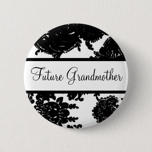 Zukünftige Großmutter Button (Vorderseite)