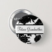 Zukünftige Großmutter Button (Vorne & Hinten)