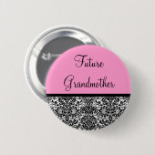 Zukünftige Großmutter Button (Vorne & Hinten)