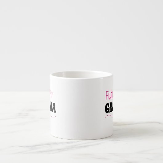 Zukünftige Großmutter-Geschenke Espressotasse (Vorderseite)