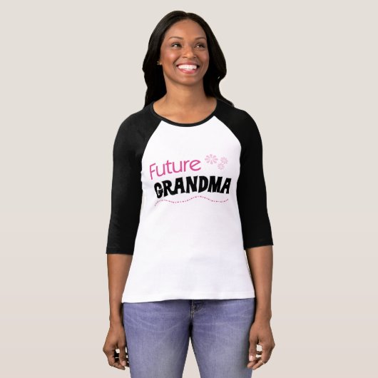 Zukünftige Großmutter T-Shirt (Vorne ganz)