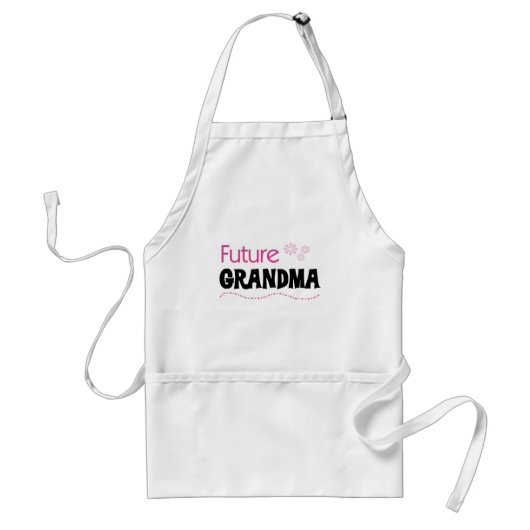 Zukünftige Großmutter-T-Shirts und Geschenke Schürze (Vorne)