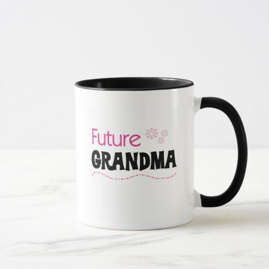 Zukünftige Großmutter-T-Shirts und Geschenke Tasse (Rechts)