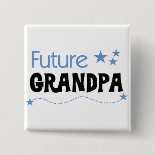 Zukünftige Großvater-T-Shirts und Geschenke Button