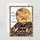 Zukünftige individuell anpassbare Postkarten hören (Vorne/Hinten)