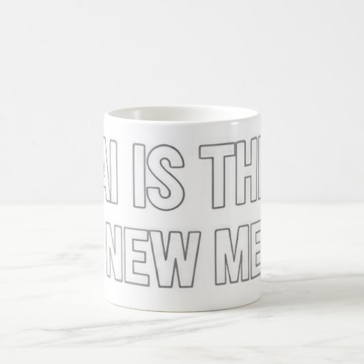Zukünftige KI Kaffeetasse (Mittel)